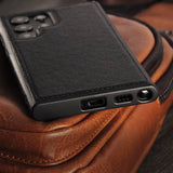 Business Skin-Feel PU Leather Case For Samsung