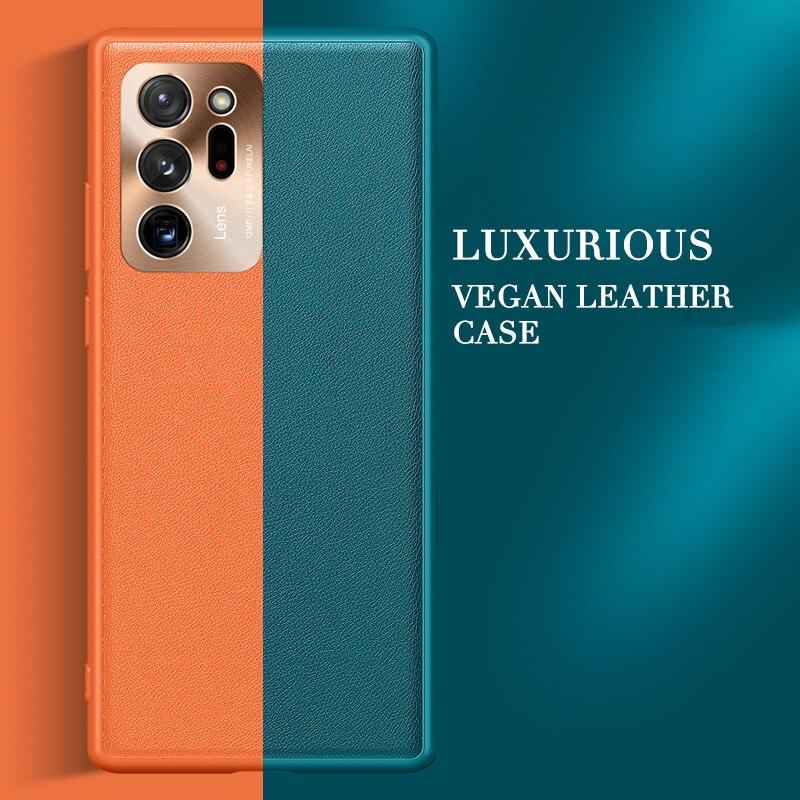 Soft Vegan Leather Case for Samsung Galaxy