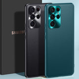 Custodia protettiva in pelle per fotocamera per Samsung Galaxy 