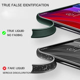Nuova custodia per telefono in silicone liquido per Samsung Galaxy 
