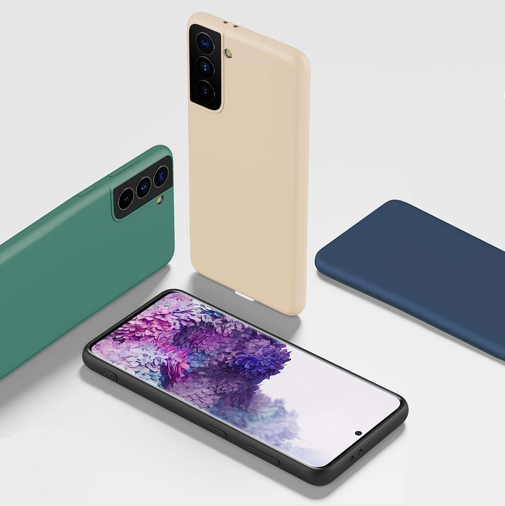 Nuova custodia per telefono in silicone liquido per Samsung Galaxy 