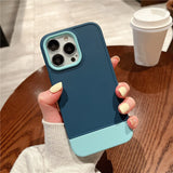 Luxury 3 in 1 Armor Bumper Case For iPhone