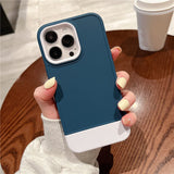 Luxury 3 in 1 Armor Bumper Case For iPhone