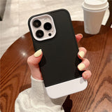 Luxury 3 in 1 Armor Bumper Case For iPhone