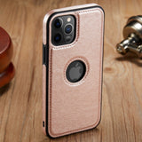 Slim Soft PU Leather Case For iPhone
