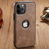 Slim Soft PU Leather Case For iPhone