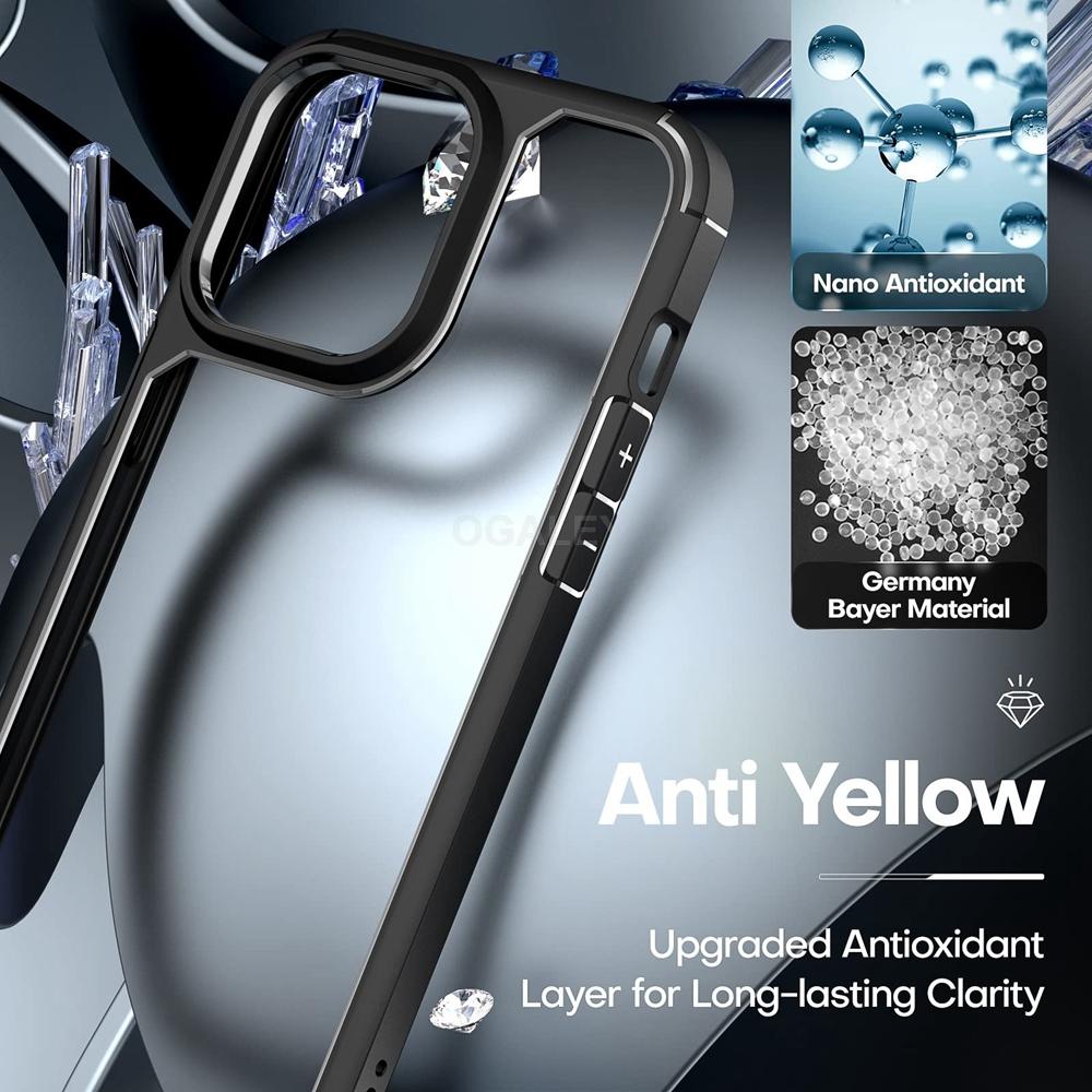 Custodia protettiva per lenti in vetro magnetico per iPhone 