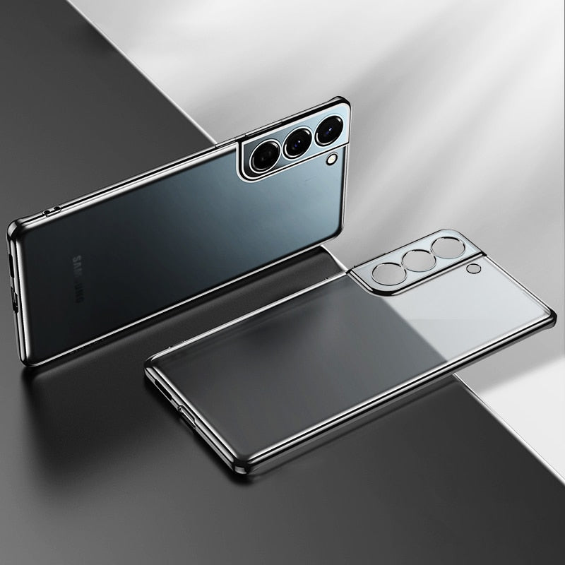 Clear Slim Transparent Soft Silicone Case for Samsung