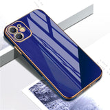 Luxury Plating Soft Case For iPhone