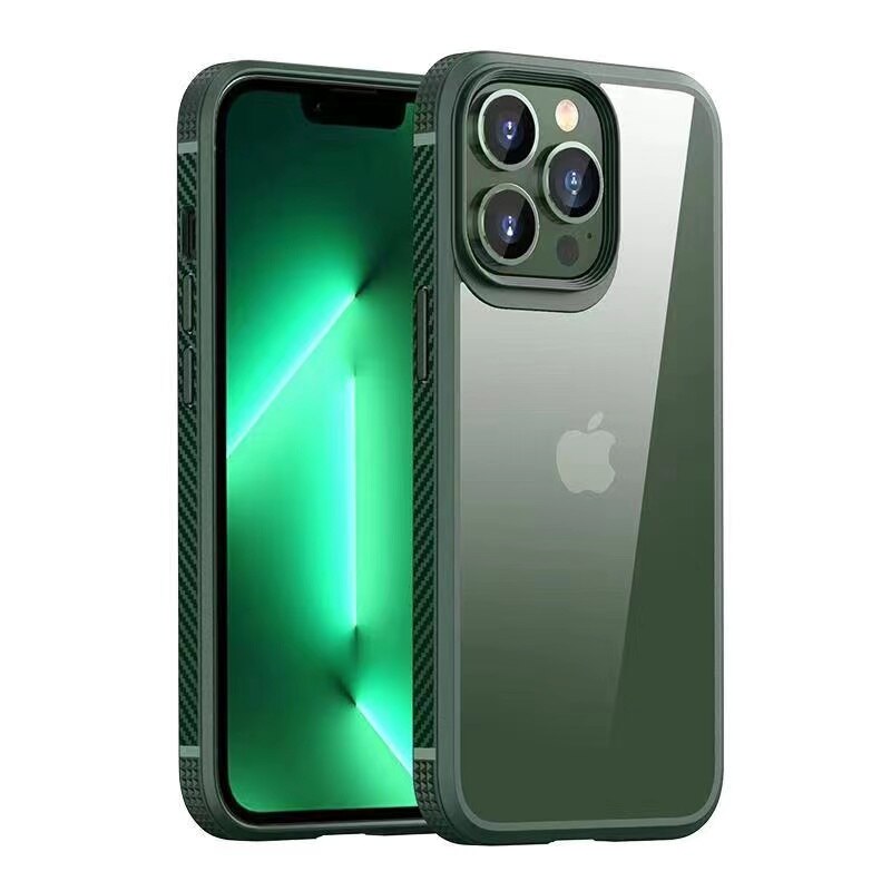 Transparent Shockproof Silicone Protective Case For iPhone