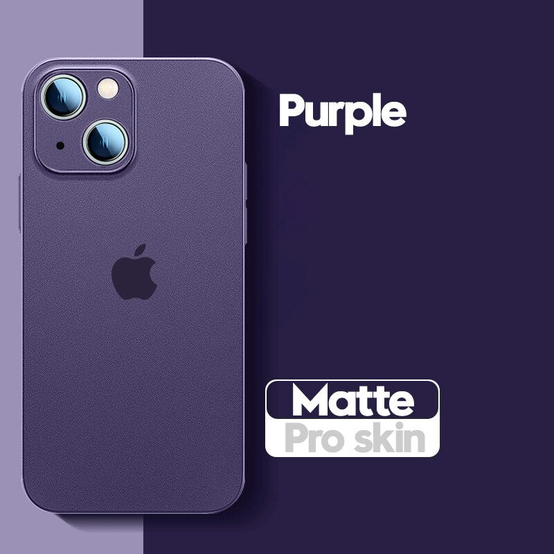 Matte Translucent Ultra Thin Case for iPhone