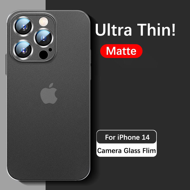 Matte Translucent Ultra Thin Case for iPhone