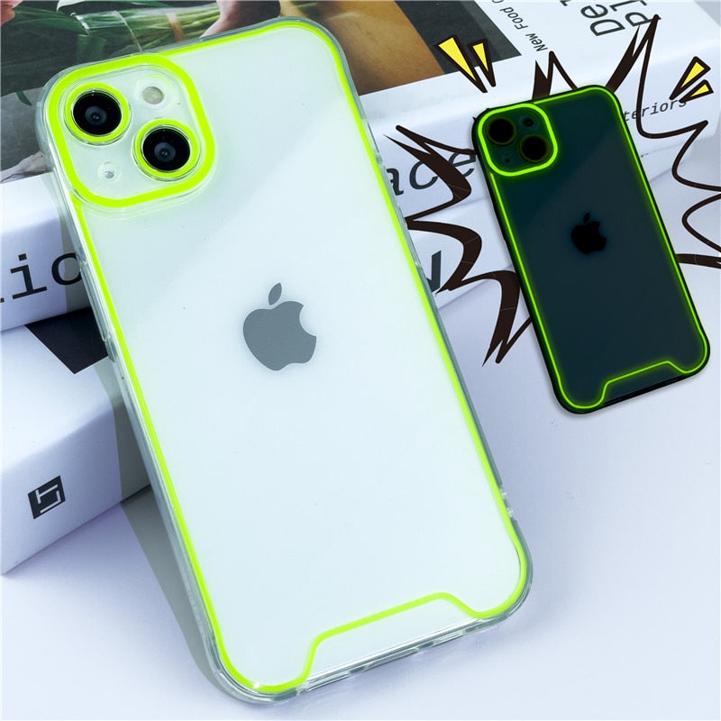 Night Light Luminous Silicone Soft Case for IPhone