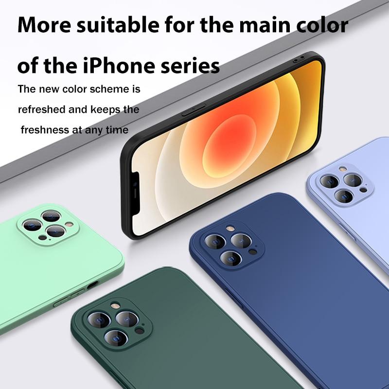 Liquid Silicone Phone Case For iPhone