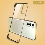 Clear Plating Frameless Case For Samsung