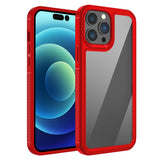 Clear Shockproof Carbon Fiber Case For iPhone