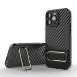 Magnetic Lens Protector Kickstand Case For iPhone