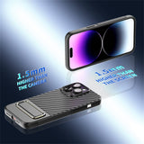 Magnetic Lens Protector Kickstand Case For iPhone