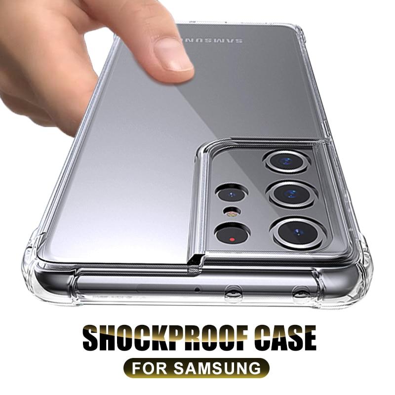 Clear Silicone Phone Case for Samsung Galaxy