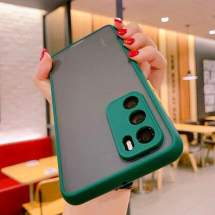 Camera Lens Shockproof Matte Case for Samsung Galaxy