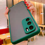 Camera Lens Shockproof Matte Case for Samsung Galaxy