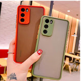 Camera Lens Shockproof Matte Case for Samsung Galaxy