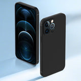 Matte Silicone Soft Case For iPhone