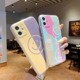 Lovely Lens Protection Silicone Case For iPhone