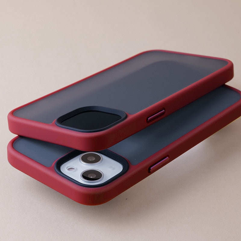 Soft Silicone Shockproof Bumper Case For iPhone
