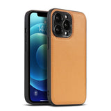 PU Leather Shockproof Case For iPhone