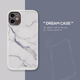 Marble Plating Anti-knock Phone Case for iPhone