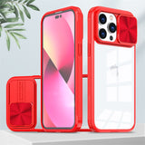 Slide Camera Lens Amour Hard Case For iPhone