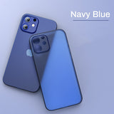 Ultra Thin Matte Case For iPhone