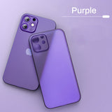 Ultra Thin Matte Case For iPhone