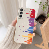 Watercolor Liquid Silicone Case For Samsung Galaxy