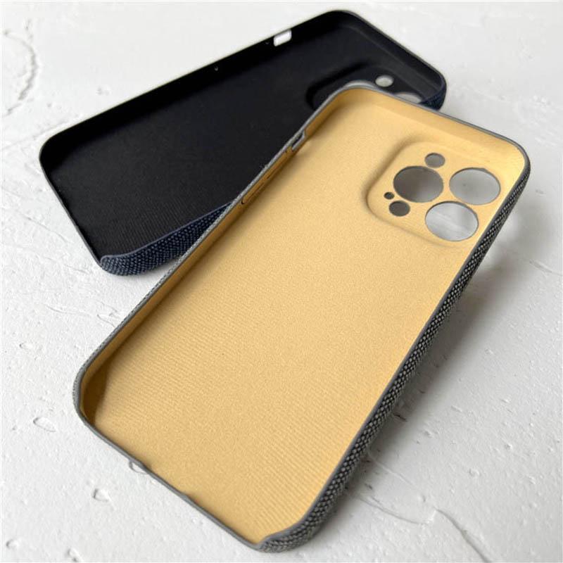 Ultra thin Cloth Texture Case For iPhone