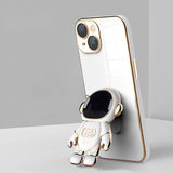 Plating Astronaut Stand Case For iPhone