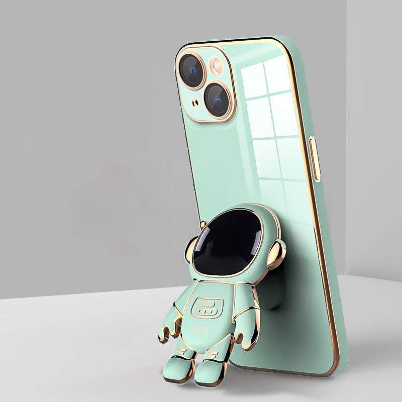 Plating Astronaut Stand Case For iPhone